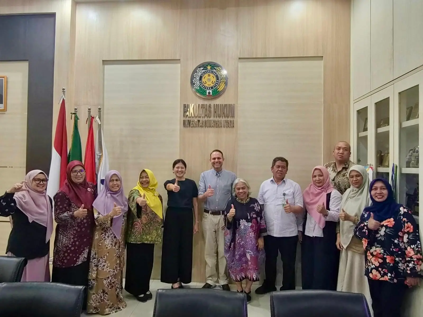 FH USU Jajaki Kerja Sama Akademik dengan University of Wisconsin Law School